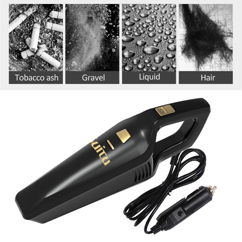 Universal Handheld Wired 12V 120W Car Vacuum Cleaner Vacuum Cleaner High Pressure Electronic Supply Car Accessories