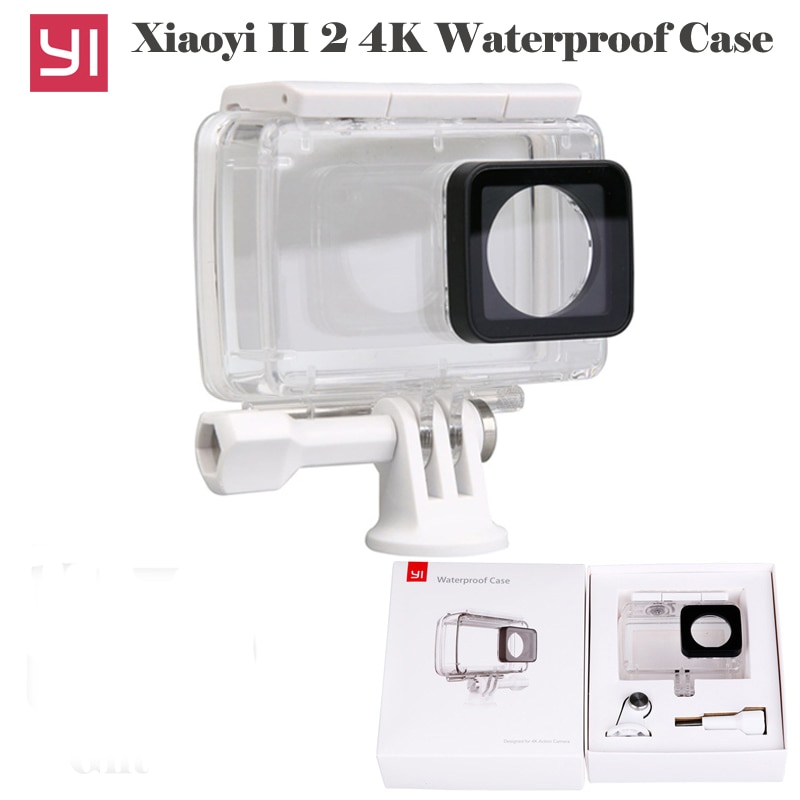 Originele Xiaoyi Yi 2 4K Case Duiken Waterdichte Behuizing Case Voor Xiaomi Yi Sport Camera Xiaoyi Ii 2 4K Actie Camera Accessoires