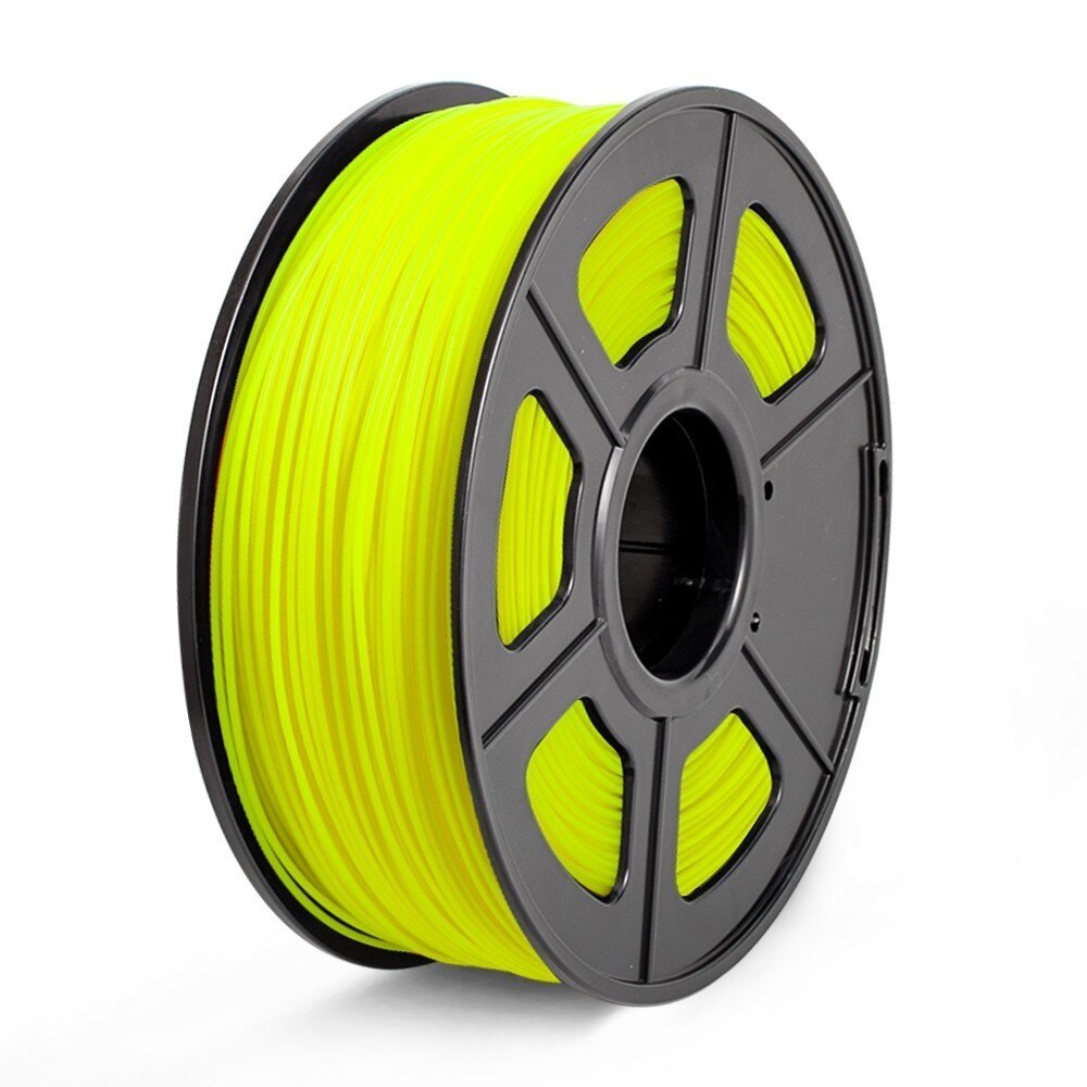 Nachtleuchtende SUNLU 3D Filament glühen in dunkel 1,75 MM PLA Filament Für 3D Drucker freundlicher Kreative Scibble Materialien 1KG: Noctilucent Gelb