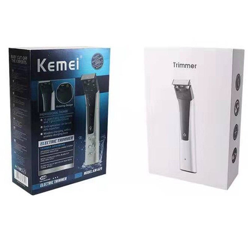 Rechargeable hair trimmer men beard trimmer electric clipper hair cutter machine mustache grooming stubble trimer