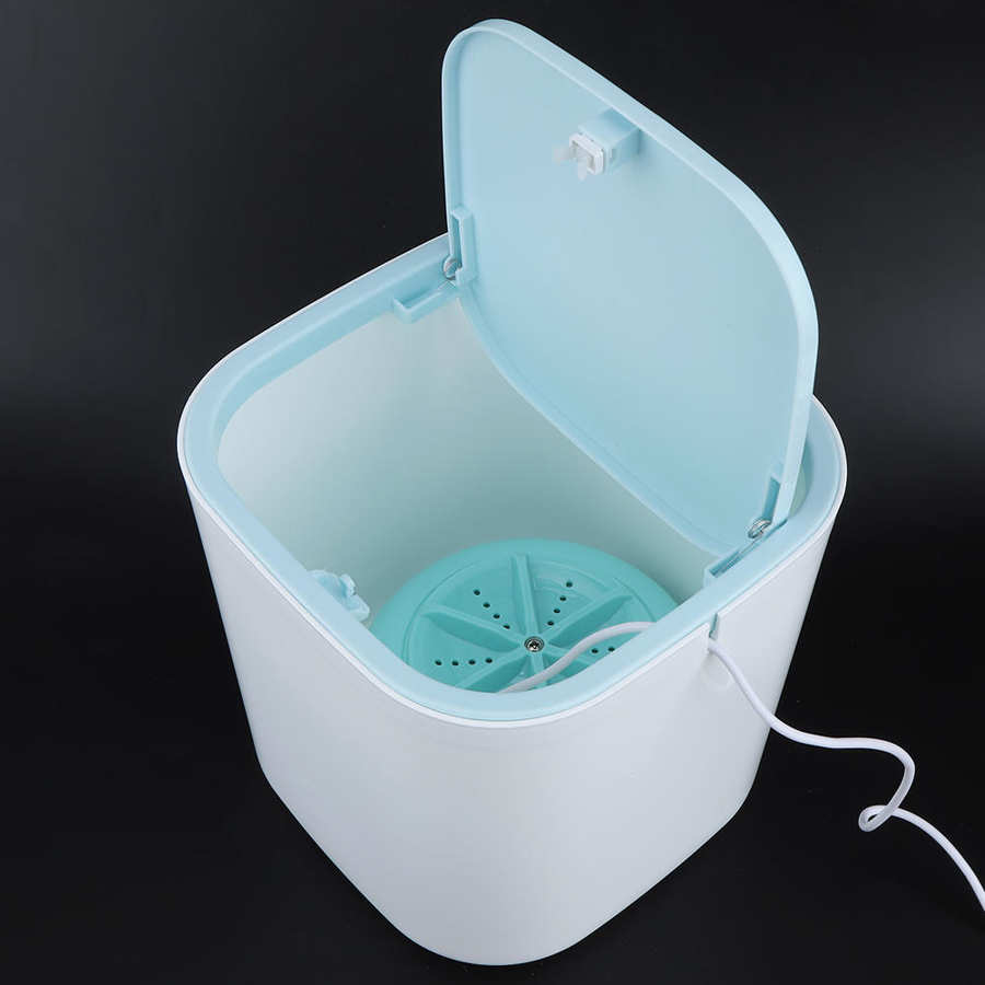 Portable Washing Machine USB Powered Laundry Washer 3.8L Tabletop Mini Turbines Underwear Washing Machine for Home Travel