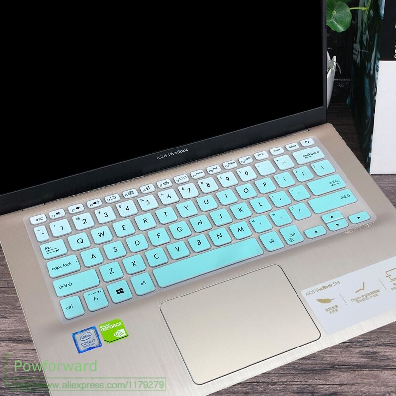Laptop Keyboard Cover - Ultra-thin Silicone Skin for Asus Vivobook 14 X420 Series - Waterproof & Dustproof