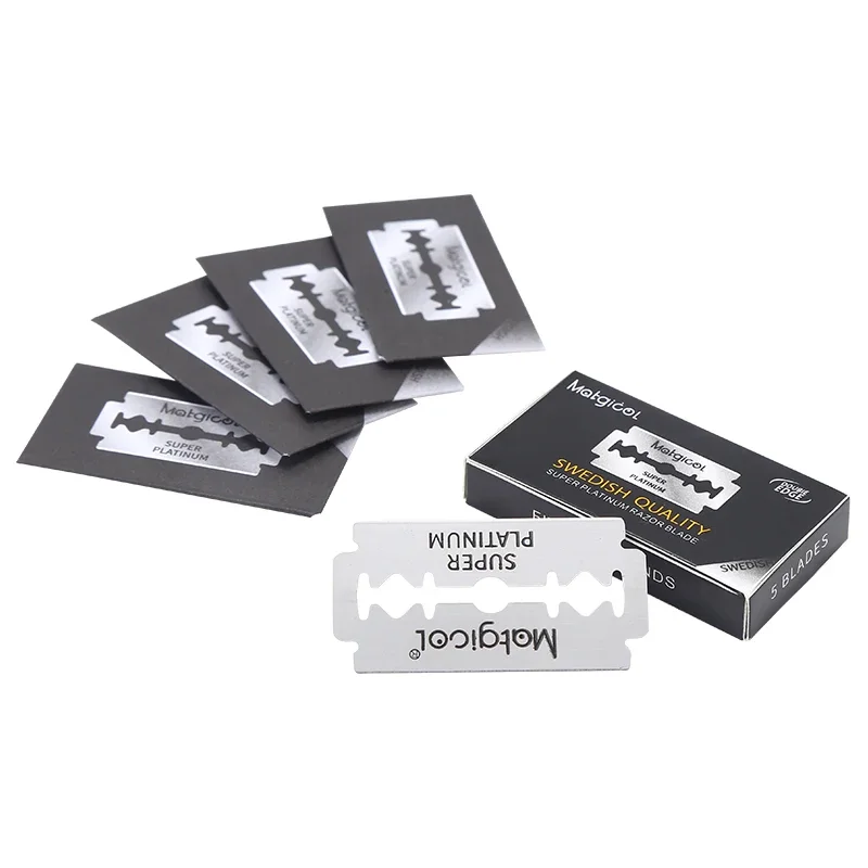 10-100pcs razor blades double-edged blades, manual old-fashioned razor shaving and facial hair removal razor manual razor blades