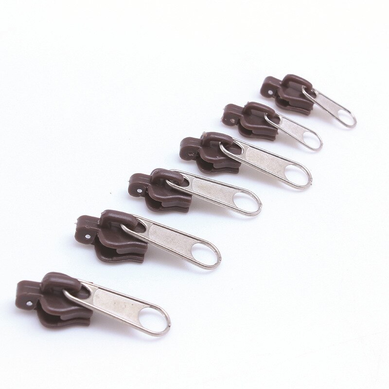 6PCS/Set Instant Zipper Fix Zipper Repair Kit Replacement Zip Slider Teeth Rescue Zippers For Sew