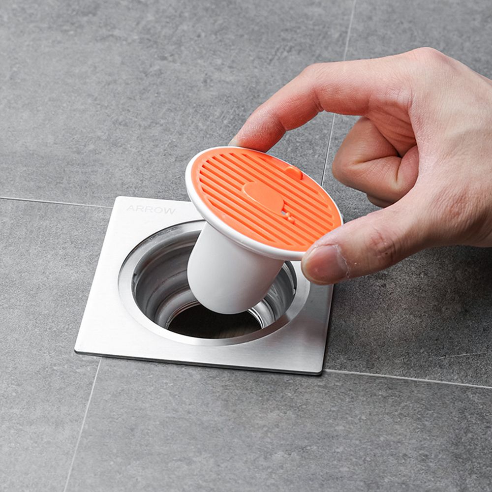 Drenaje de suelo de goma para ducha, tapón de goma duradero para el fregadero del baño, Colector de pelo, Protector de desagüe para bañera
