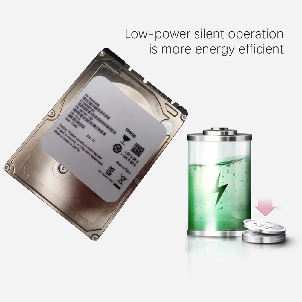 160GB Hard Disk Drive For Sony-PS3/PS4/Pro/SLlM 2.5" Hard Disk Drive + Mounting Bracket SUPER-SLlM Game Machine Hard Disk Silver