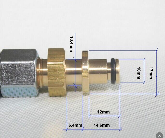 Quick connector adaptor fit Karcher K2 K215 K5.20 Male screw thread M14*1.5 Taper hole