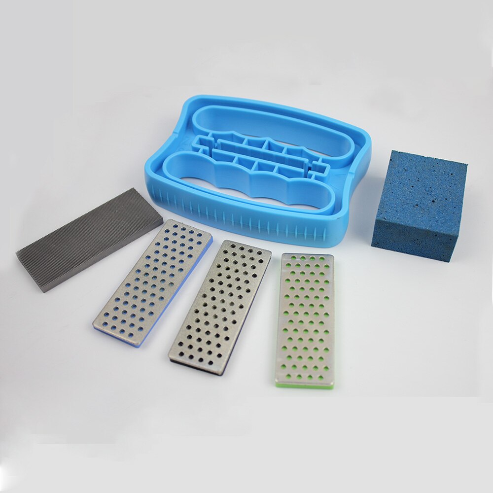 thumbnail image 2 of Freeride Snowboard Tuning Kit – Side Edge Bevel Tool + 3 Diamond Stones 2 of 6