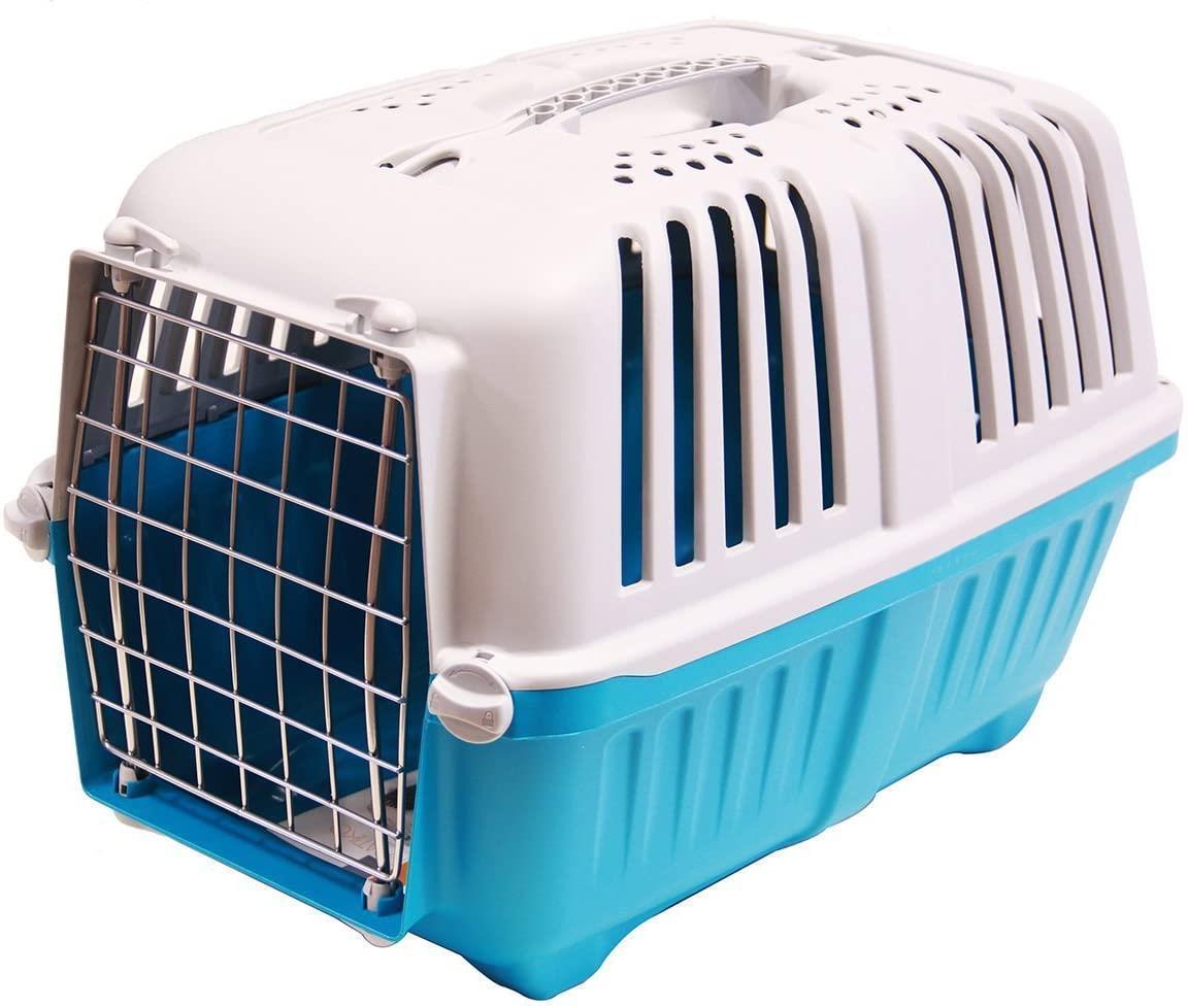 BPS Transportín Rígido para Perro o Gato Animales Domésticos Tamaño M/L