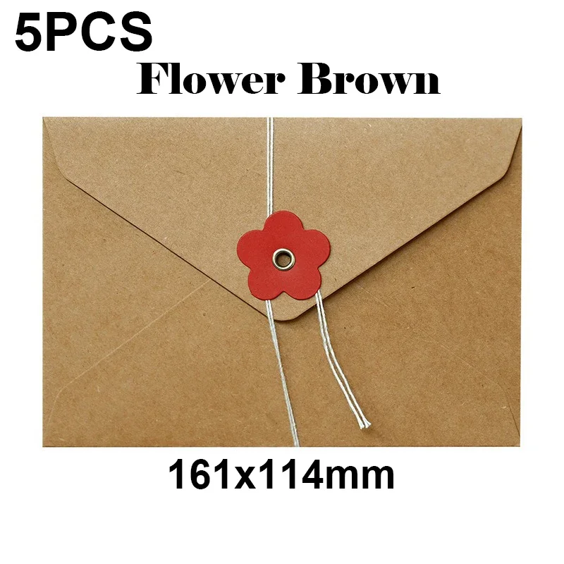 5 sztuk Kawaii kocham serce koperty kwiatowe 200gsm koperty papierowe na podkładki listowe DIY zaproszenia ślubne okładka torba robić pakowania prezentów: Jasno szary