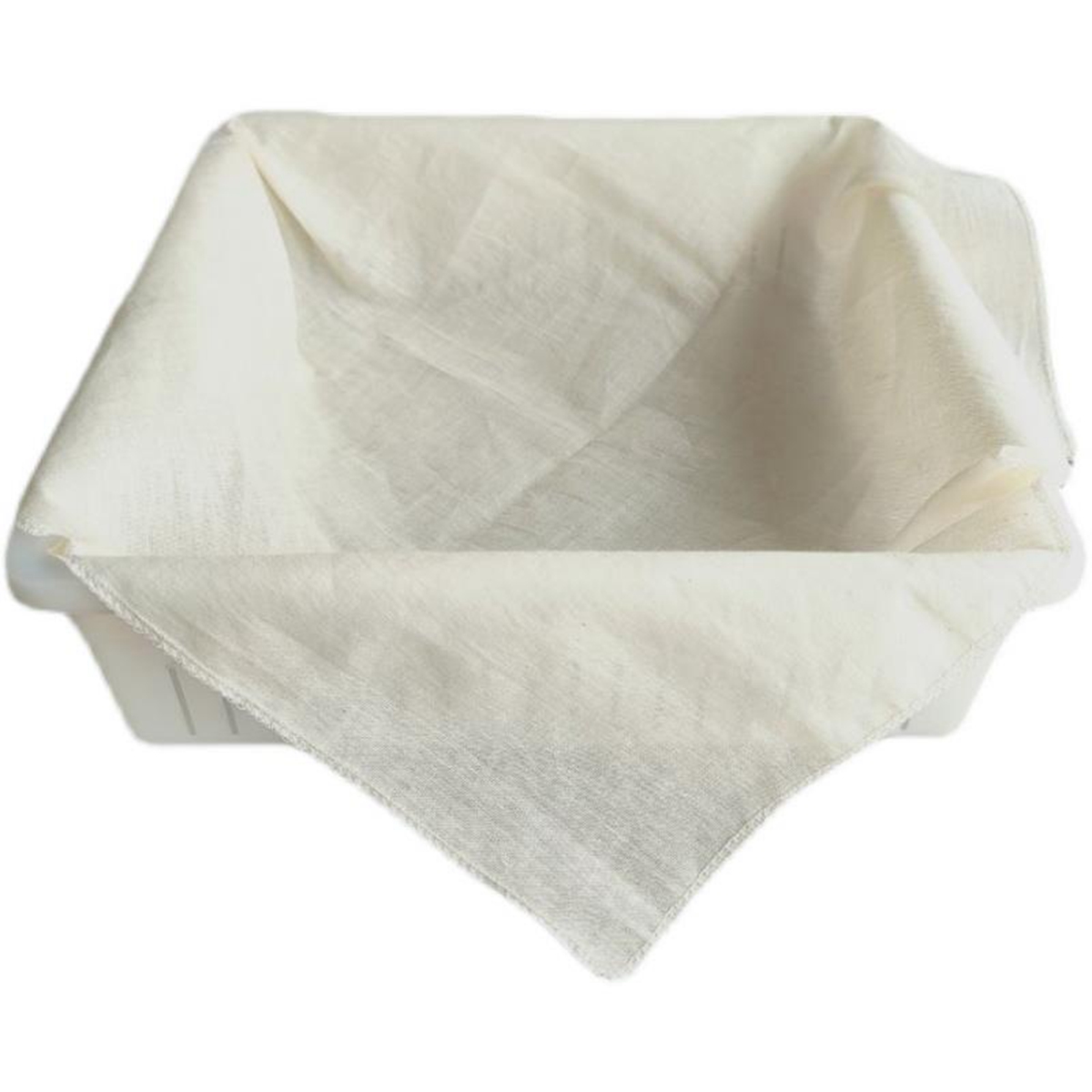 Queso de grado 100 para colar, paños de queso de algodón puro sin blanquear de malla ultrafina reutilizables para coladores de filtro de mizco de nueces