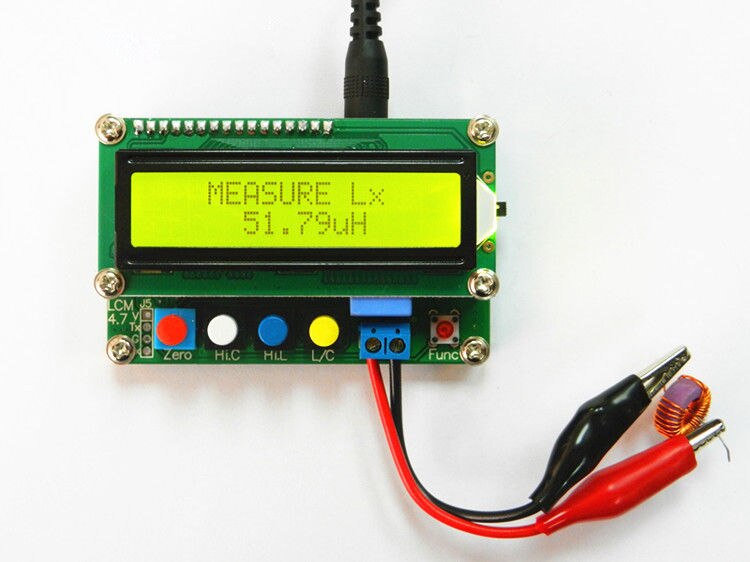 LC100-A volle funktion typ induktivität kapazität Meter, LC Meter