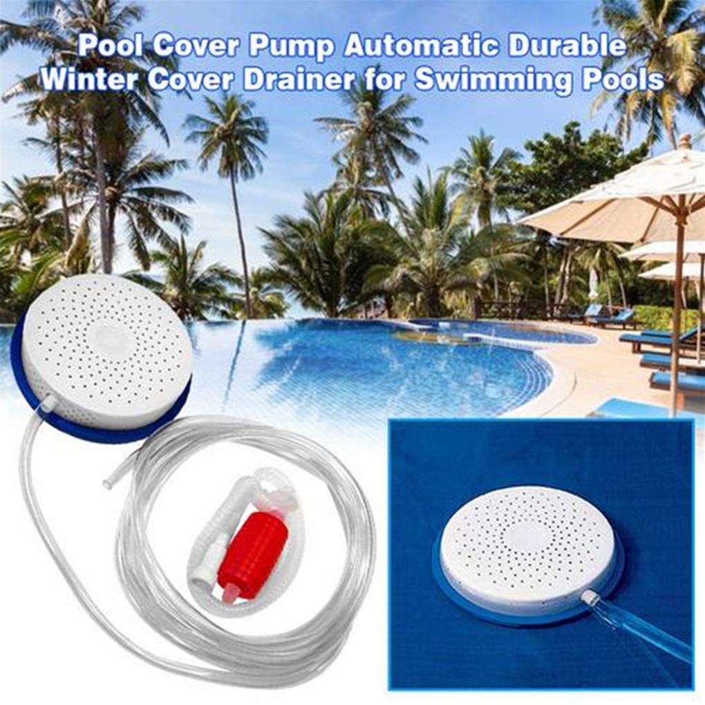 Automatic Pool Cover Pump Syphon Fast Drain Winter Cover Drainer Swimming Pool Accessories