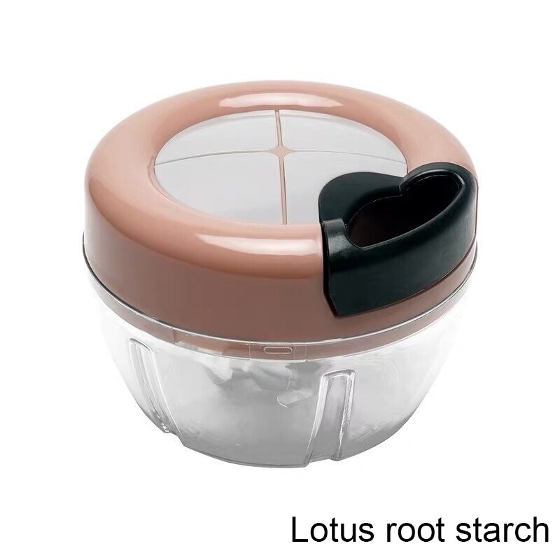 Manual Mincer garlic meat grinder multifunction kitchen vegetable garlic crusher vegetable cutter vegetable slicer fruit tool: A