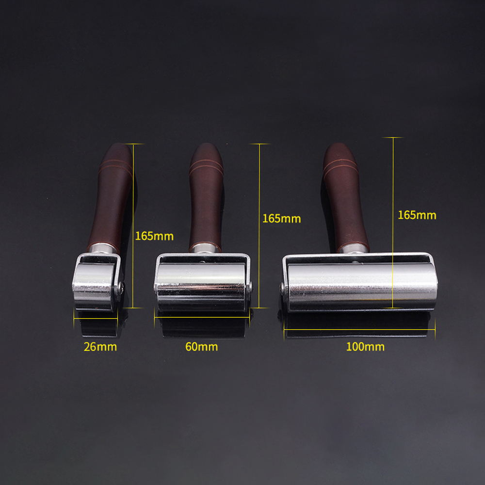 Läder lim kanter gör-det-själv handgjorda veckverktyg läder hantverk roller laminering roller hantverk