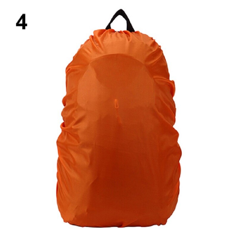 35/45l vandtætte regntætte rygsæk-regnbetræk rygsæk-støvpose til camping-vandring udendørs pakkeposer: Orange / L