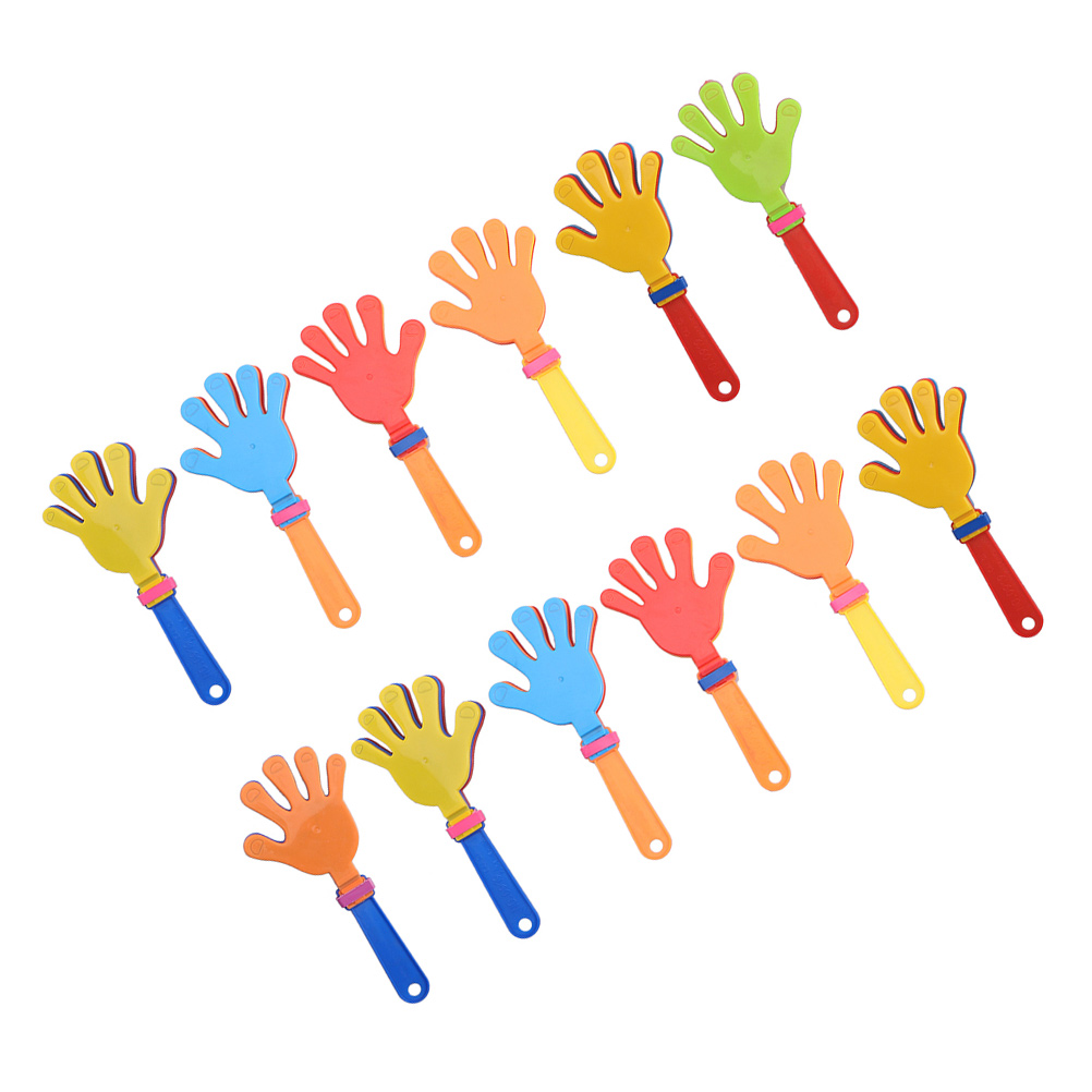 24pcs Hand Clappers Plastic Clapping Device Clapping Hands Party Accessories