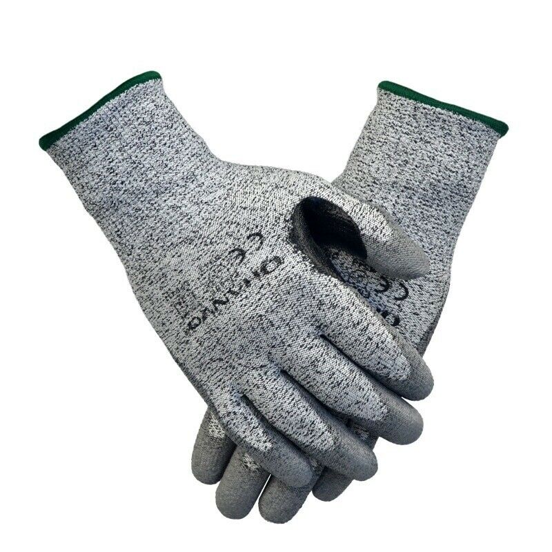 Coated Safety Work Gloves Cut Resistant 3 Level Anti-cut Gloves Safety Working