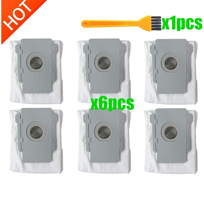 roller Brush Side Brush Filters Dust Bag Replacement for iRobot Roomba S9 S9+ Sweeping Robot Vacuum Cleaner Accessories: 10