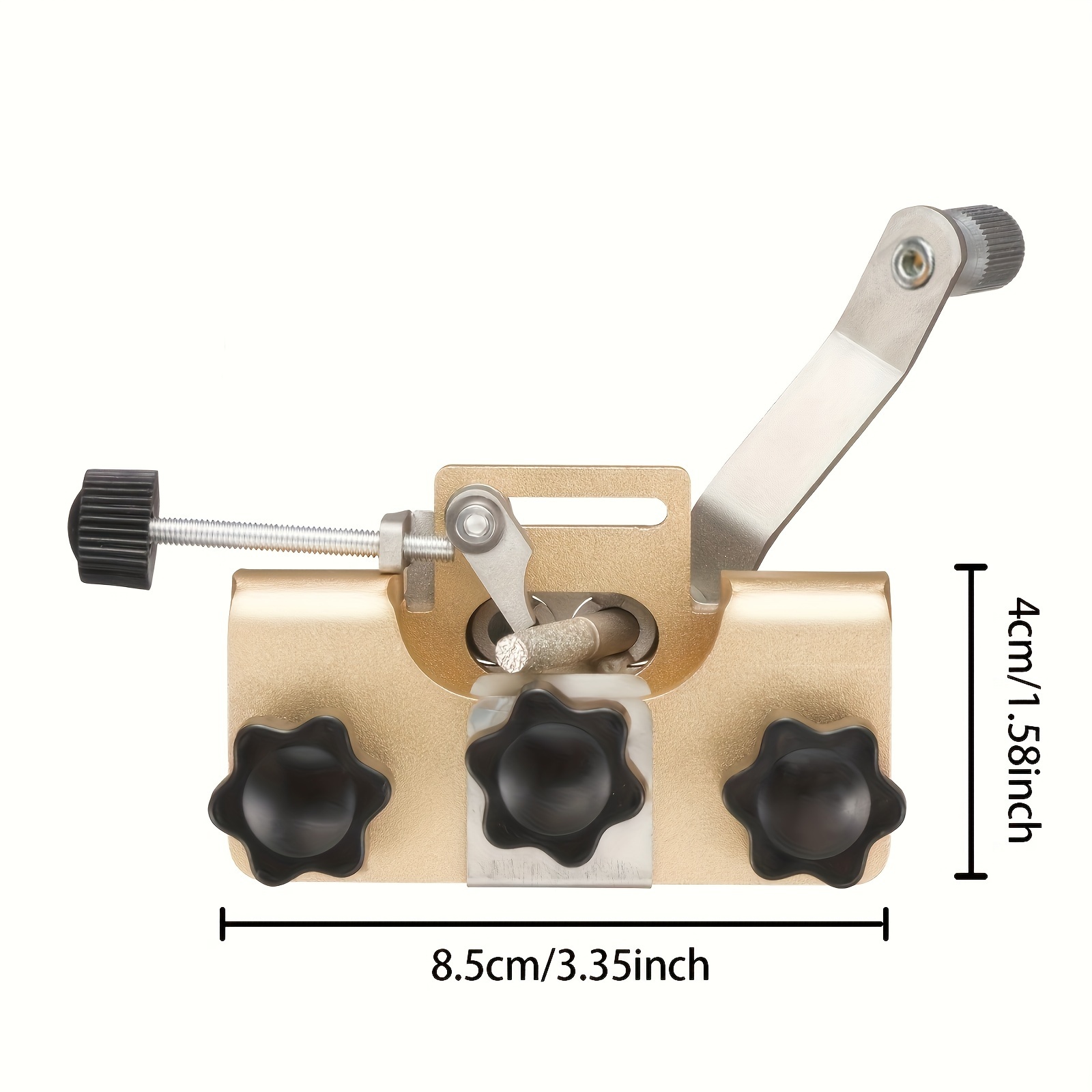 Afilador de cadena de motosierra, herramienta portátil para afilar cadena de motosierra, piedras de molienda para carpintería, herramienta amoladora de motosierra eléctrica