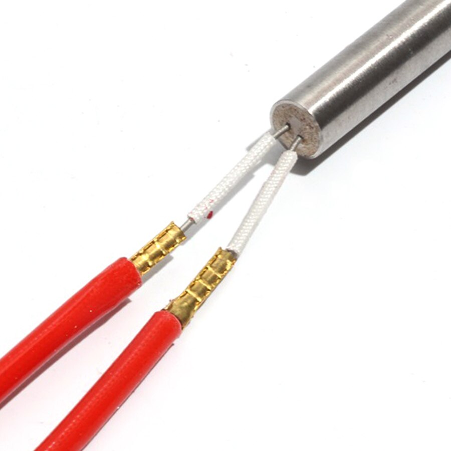 10 sztuk 12.5mm 98 ~ 115mm 201SUS pojedynczy klosz podwójna rura grzewcza 110V/220V/380V podgrzewacz rurowy 300/310/330/340/360W Element elektryczny