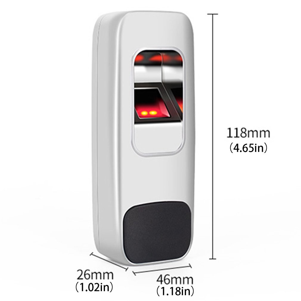 F5 Metal Fingerprint Access Control Machine Fingerprint Reader Anti-Vandal Door Opener Access Controller System