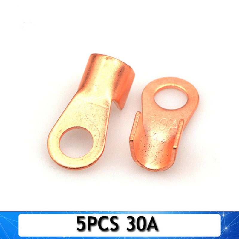 5PCS 30A 60A 100A 150A Dia Copper Circular Splice ... – Grandado