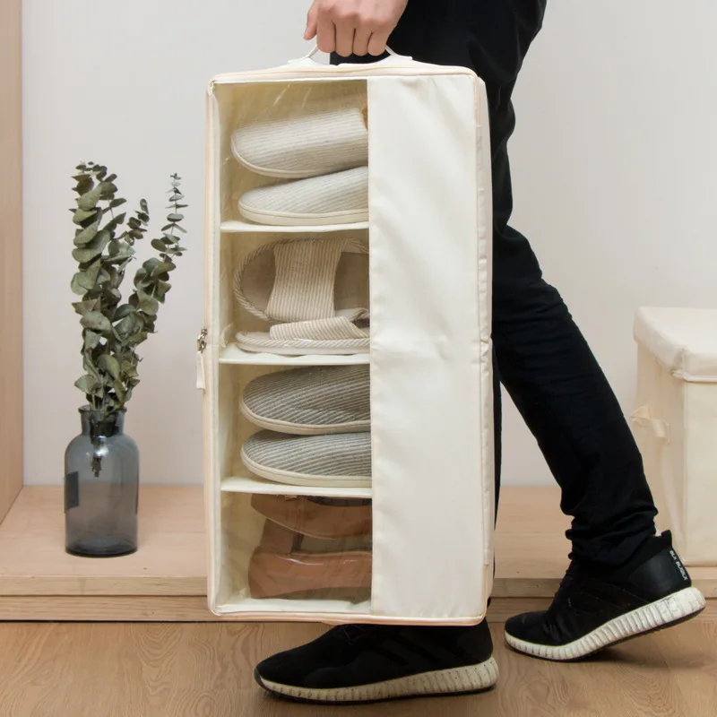 Transparent Shoe Storage Box Home Bed underneath Cabinet Dustproof Shoe Storage Box for Boots And Shoes Organization