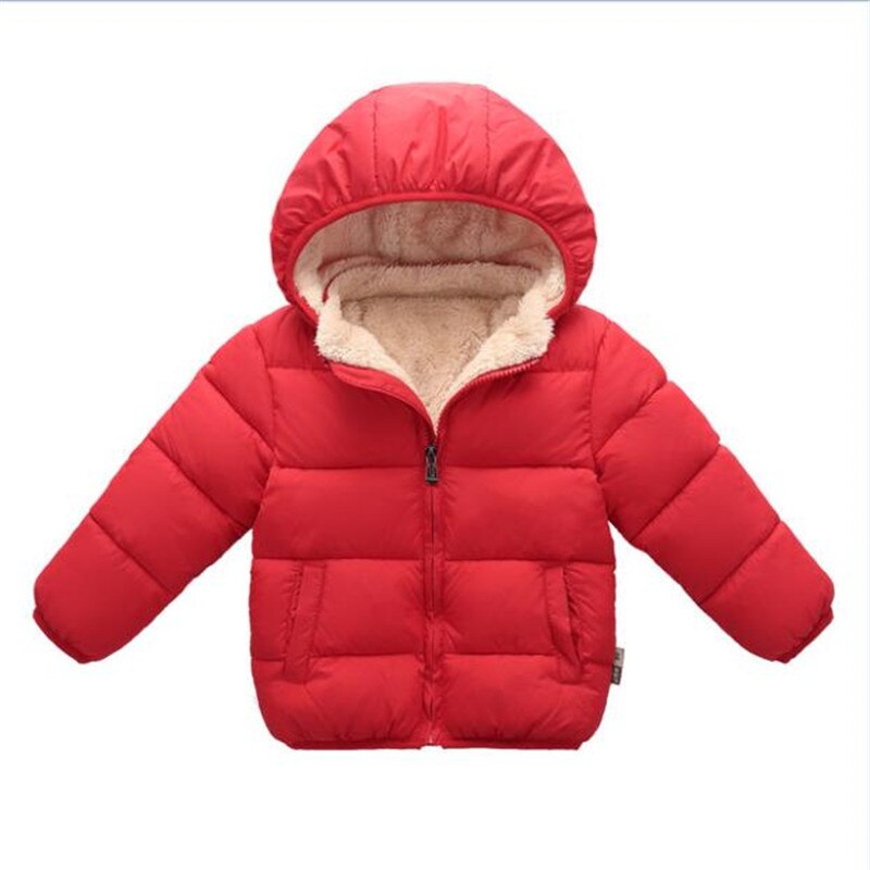 Pasgeboren Baby Baby Jongens Meisje Met Lange Mouwen katoenen Cartoon Oor Hooded Trui Tops Warme Kleding Jas: red / 12m