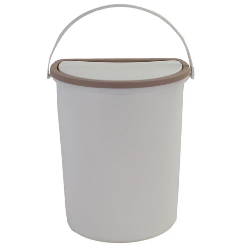10L Trash Bin With Lid For RV Camping Boats Caravan & Motorhome Portable Waste Storage Trash Can For Outdoor & Vehicle Use