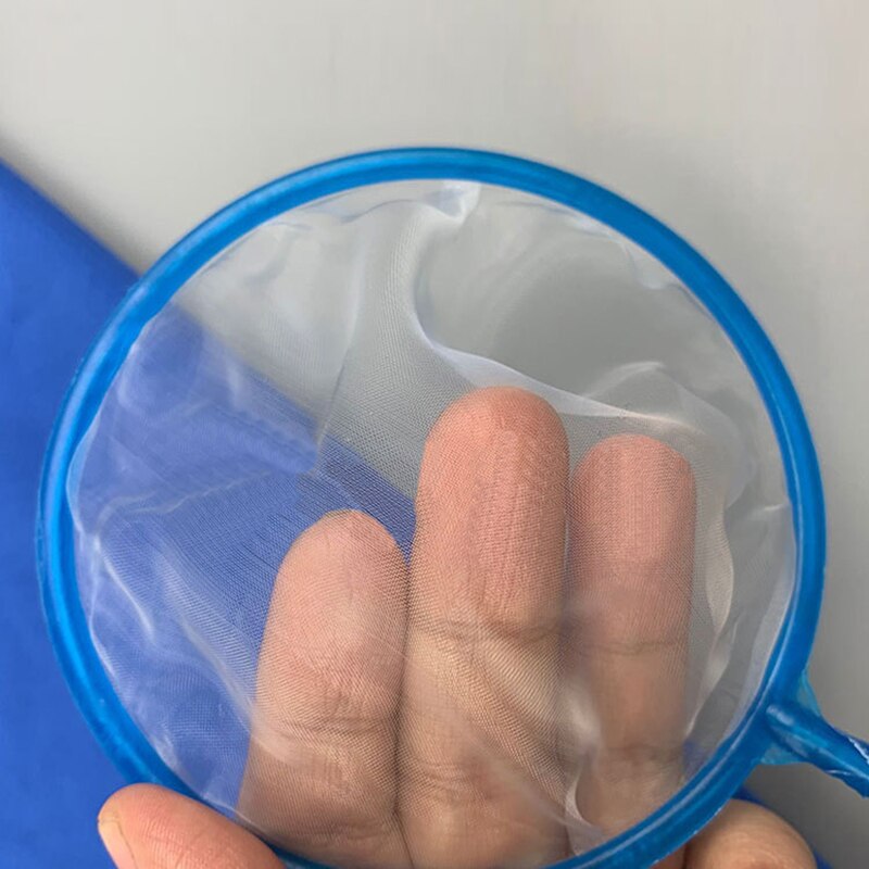 Round 3D Aquarium Fish Tank Catch Net Stainless Steel Mini Rod Fishing Outdoor Round Pocket Shrimp Fishing Nets for Children