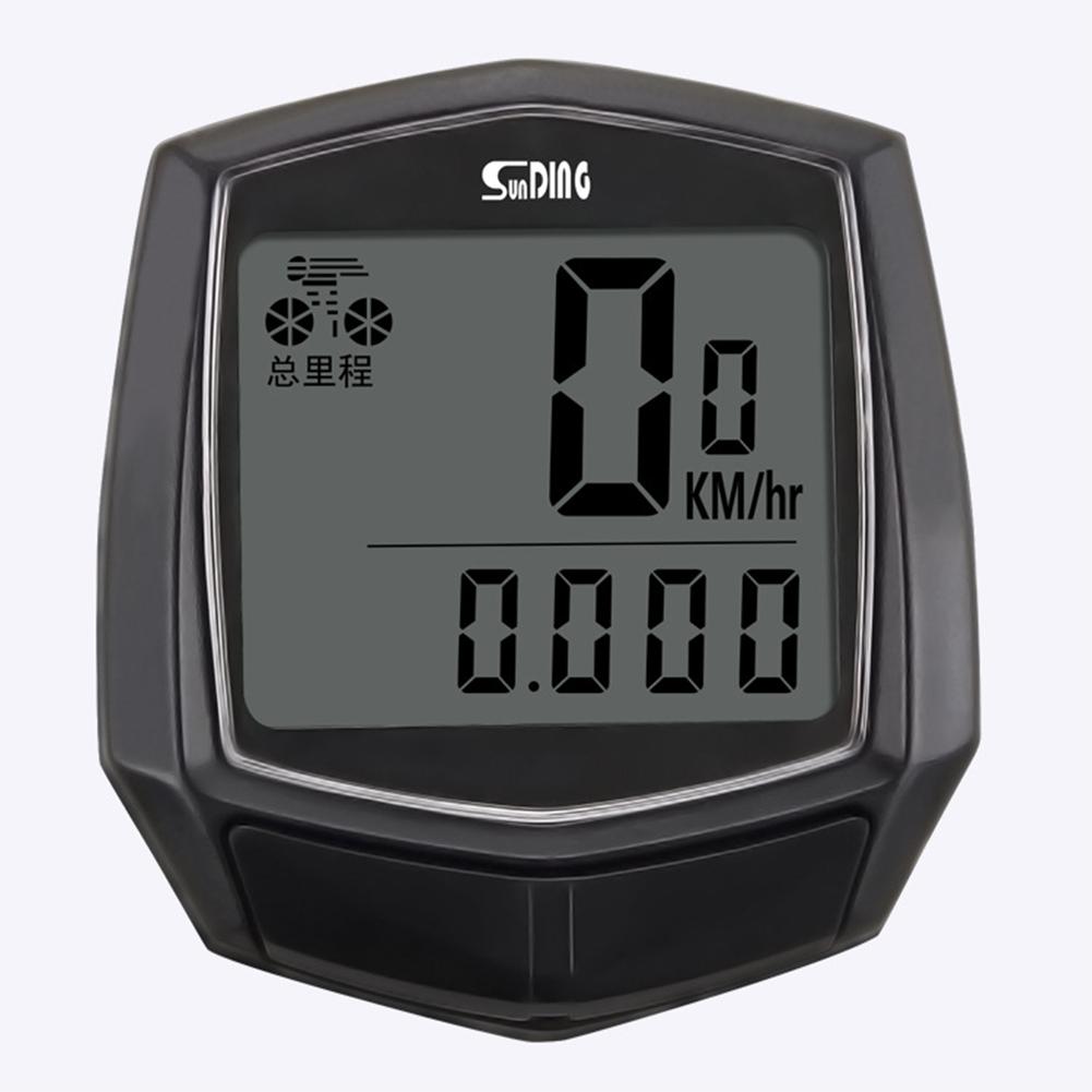 LACYIE Black Rainproof Bicycle Computer Mini Bike Computer Speedometer Digital Odometer Stopwatch Bike Accessories