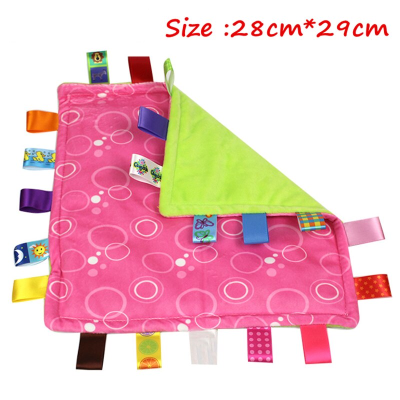 Baby Baby Animal Kalmeren Sussen Handdoek Zachte Pluche Troostende Pacificeren Handdoek Sussen Handdoek Dekentje Rustgevende Handdoek Baby Speelgoed Pop: fang honggzise