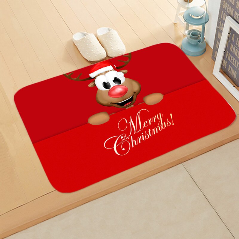 noël tapis extérieur tapis paillasson Santa ornement noël décoration pour la maison noël Navidad déco Noel nouvel an