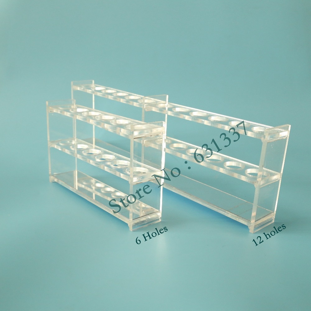 Labtop Acrylic Rack Lab laboratory Acrylic Nessler Tube Rack 12 holes .sui... – Grandado