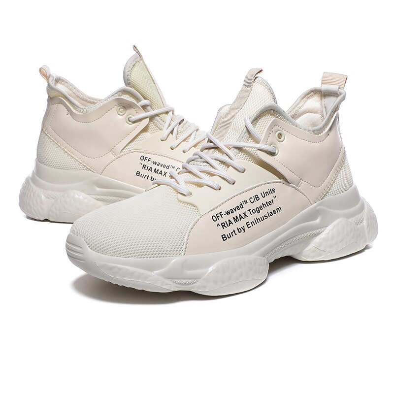 Zapatillas profesionales de voleibol Mr.nut, zapatillas deportivas de entrenamiento, zapatos de tendencia, talla 39-44, zapatos de balonmano, voleibol de carretera: Beige / 43