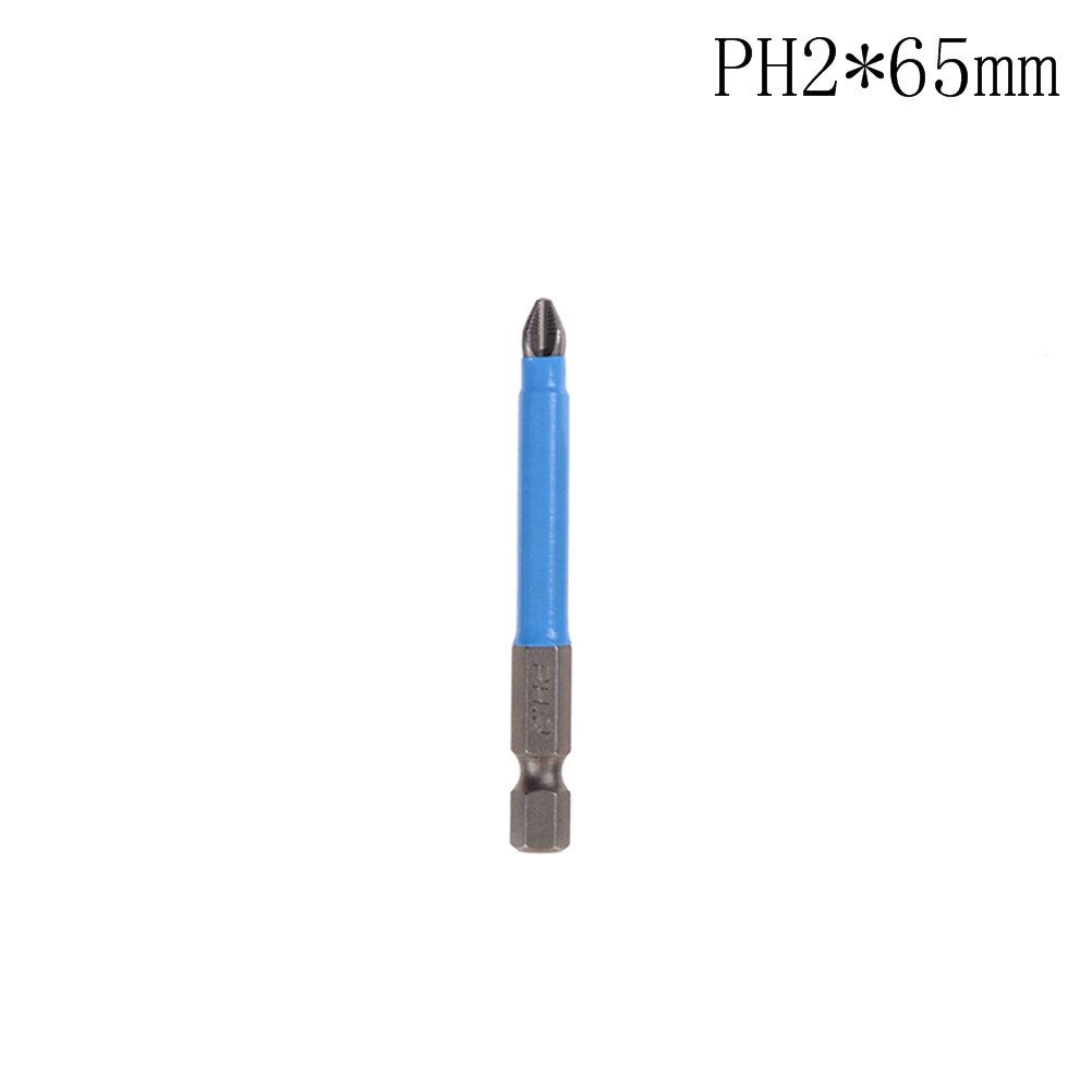 Alloy Steel PH2 Anti Slip Electric Screwdriver Bit Set Bits Hex Shank 25mm 50mm 65mm 70mm 90mm 127mm 150mm: 65mm