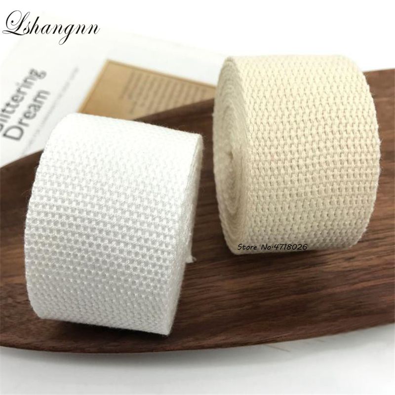 10 meter 30mm Breedte Canvas Lint Polyester Geweven Katoen Strap Naaien Tas Riem Accessoires Voor Riem Maken Naaien DIY craft