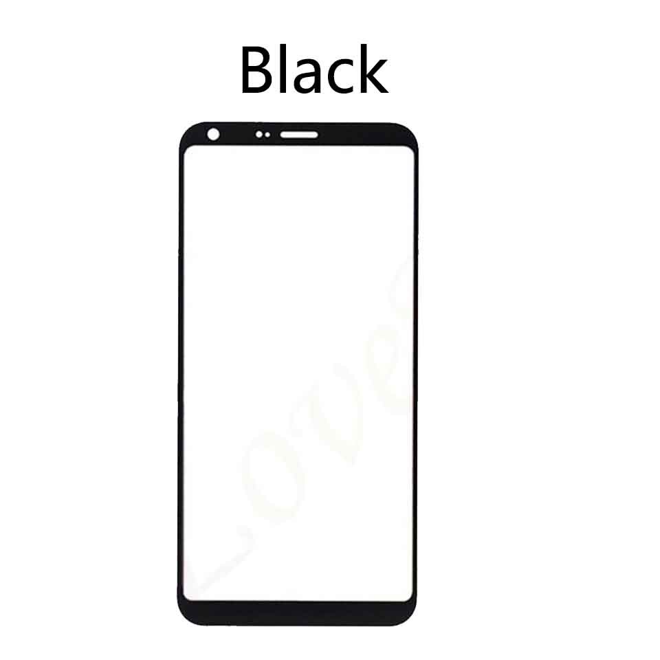 5.5 "Touchscreen per LG Q6 M700A Q6A M700N Lcd Frontale Dello Schermo di Tocco Esterno Obiettivo di Vetro per G6 Mini Anteriore pannello di Ricambio: Black-No tool