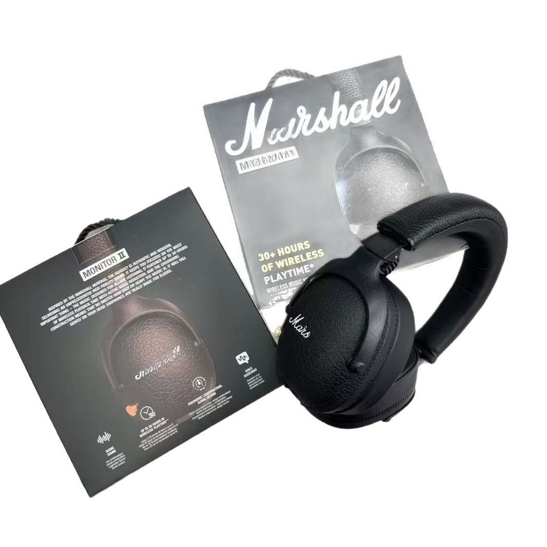 Geschikt voor Marshall MONITOR2-generatie op het hoofd gemonteerde bedrade draadloze Bluetooth-oortelefoons met zware bas Marshall
