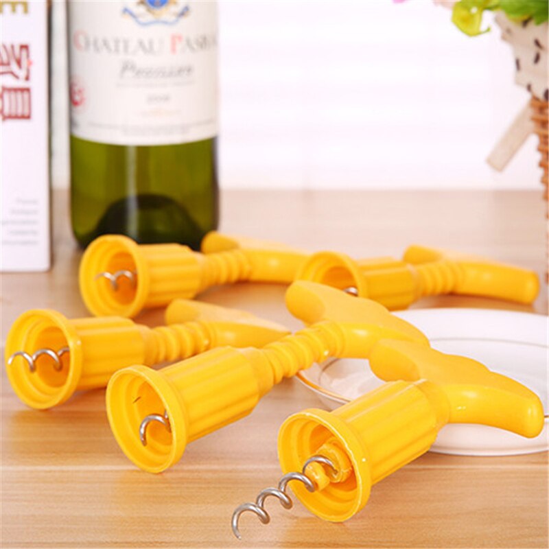 Mini Multifunctional Stainless Steel Wine Bottle Opener Red Corkscrew Wine Opener Bar Kitchen Tools Gadgets Accessories