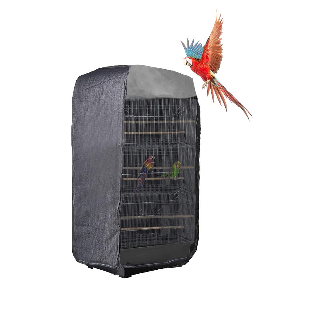 Fugleburdæksel åndbar anti-myg varm fuglebur beskyttende klud maskinvaskbar universal fuglerede solskærm