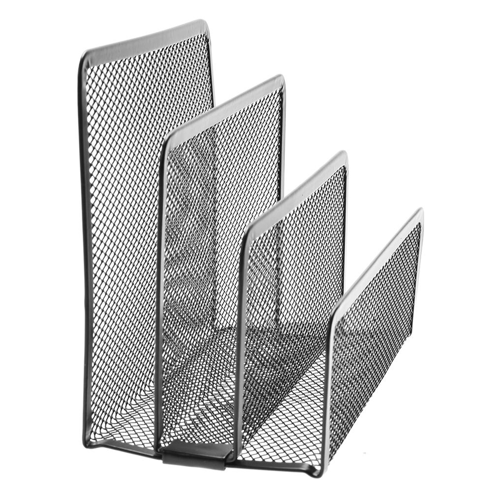 GOOD Mesh Letter Sorter Mail Document Tray Desk Office File Organiser Holder School Office Supply
