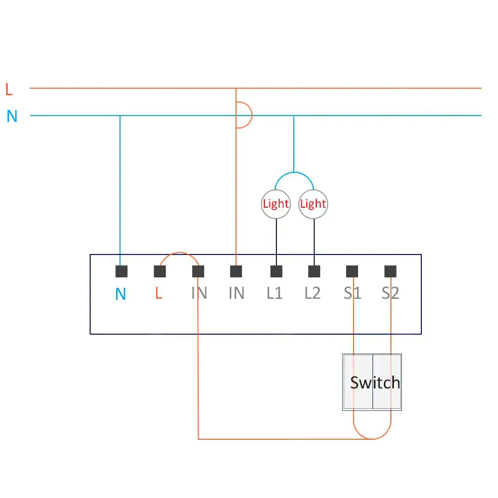 Xiaomi Aqara LLKZMK11LM módulo de Control bidireccional controlador de relé inalámbrico 2 canales de trabajo para la aplicación Mijia y el módulo de Control de Kit de Inicio