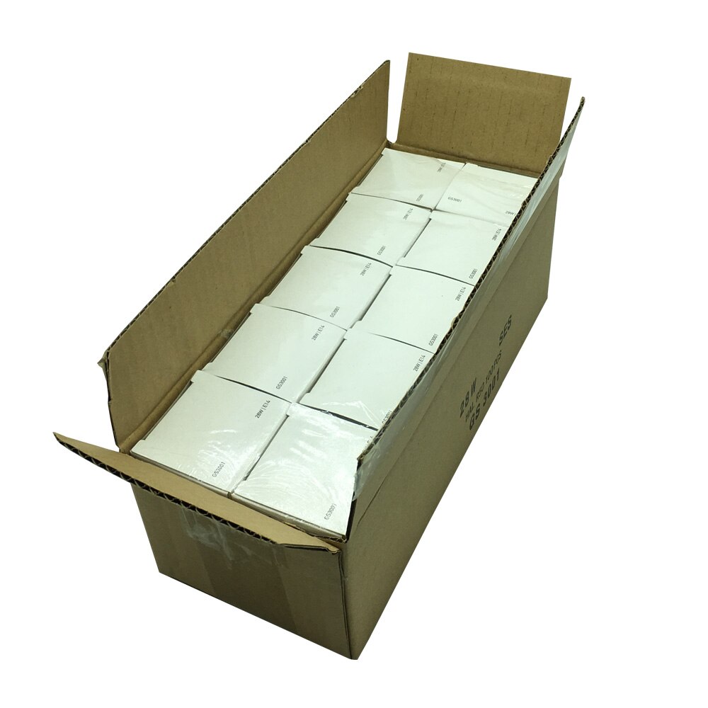 10pk 28w halogen  r50 reflektor energisparepære lille skruebeslag
