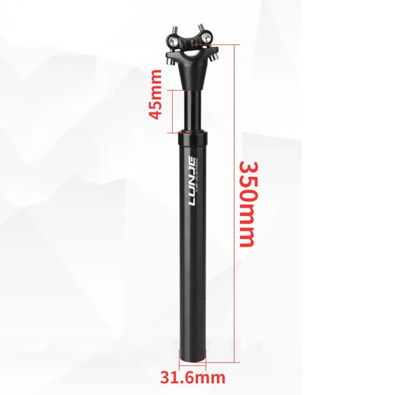 Bike Seat Post 27 2 Seatpost Suspension Dropper Post MTB Suspension Shock Absorber Accessories Mtb Suspension Seat post: Red