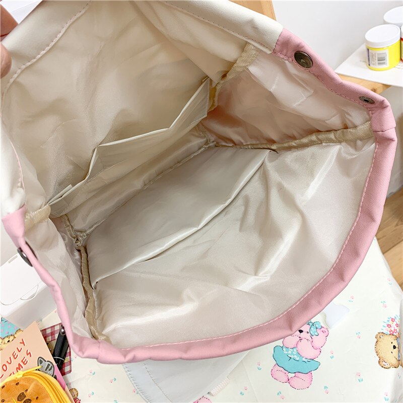Transparante Rugzak Vrouw Laptop Tas 15.6 Inch Leuke Kawaii Japanse Stijl Rugzakken Voor Tienermeisjes School Ita Tas Vrouwen H220