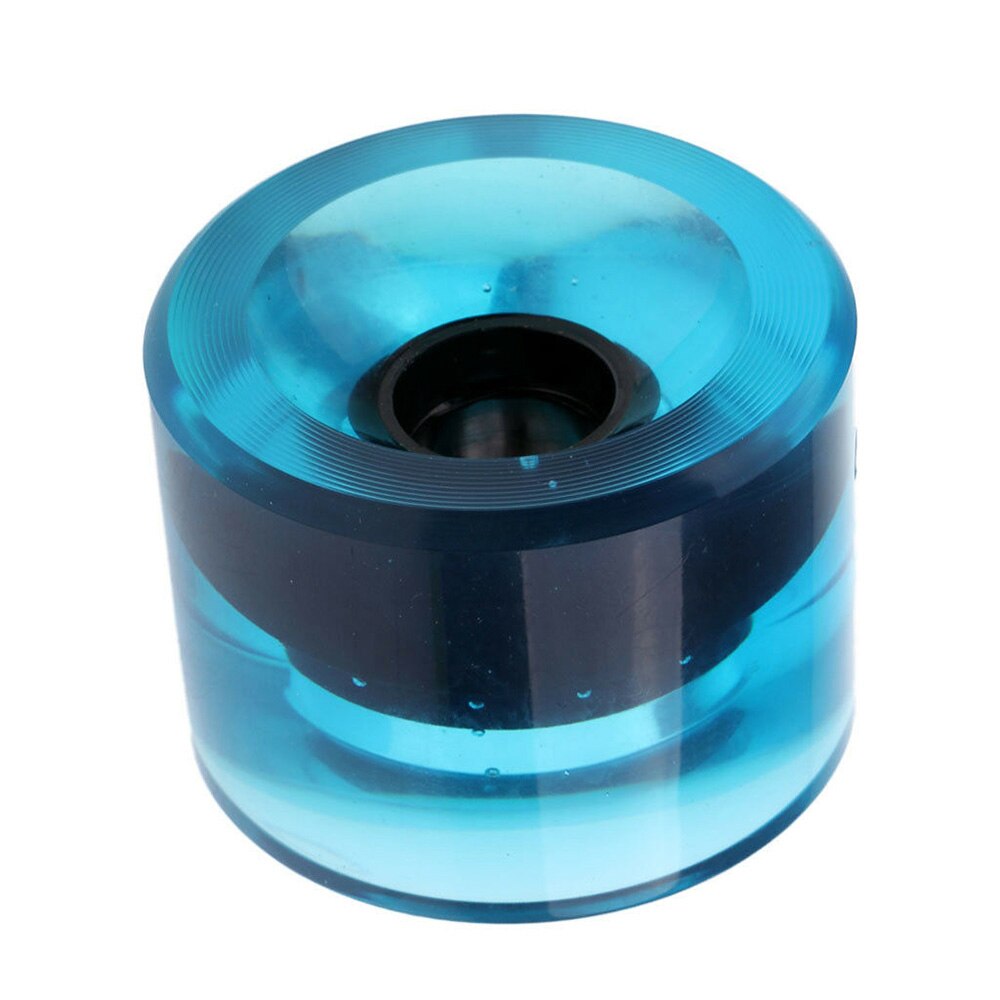 Blank Longboard Cruiser Skateboard Wheels 60*45mm80a Translucent Blue