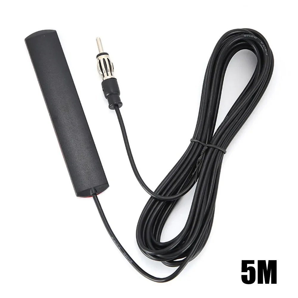 DC 5–12 V Auto-Innenraum, versteckte verstärkte Antenne, 85–860 MHz, elektronische Auto-Radio-Antenne, Autoradio-Patch-Antenne für LKW, Boot, Auto: Armee Grün
