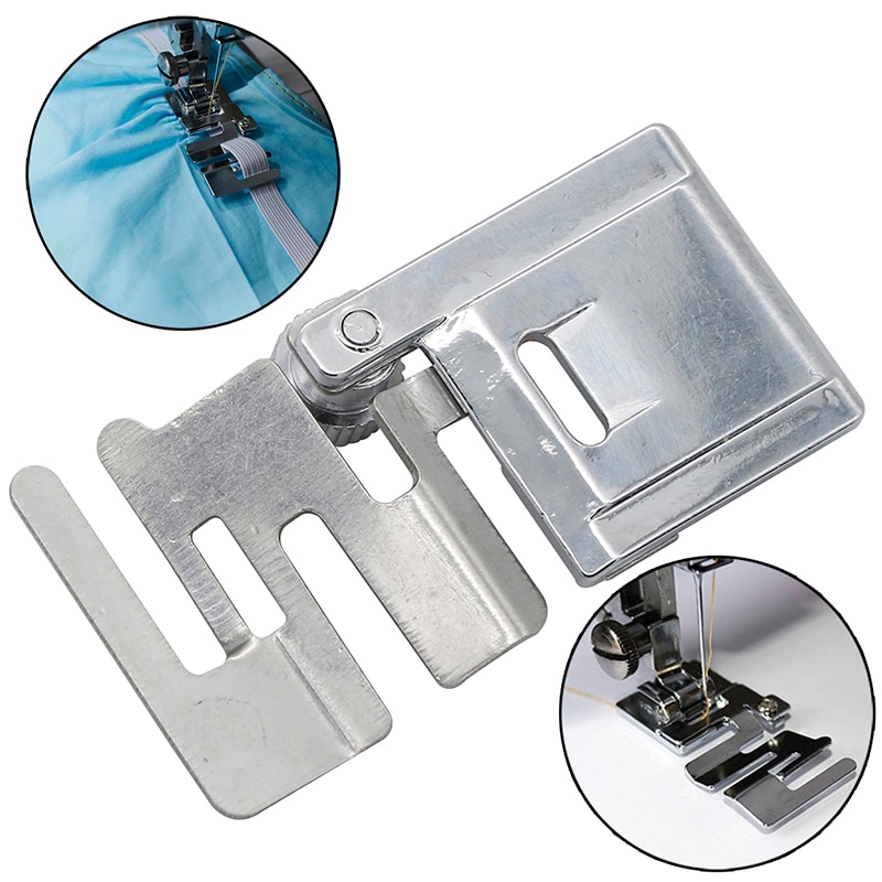 1pcs elastic belt presser foot sewing accessories elastic fabric cloth cloth edge presser sewing machine presser foot